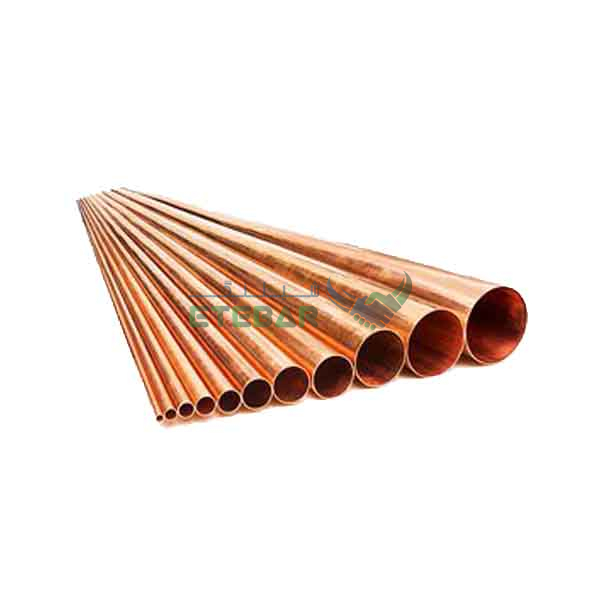 لوله مسی شاخه سایز 3/8 اینچ ضخامت 0/75 میلیمتر کد 0/30 باهنر
